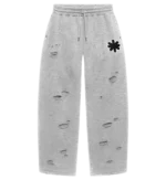 DSTRY DBL LAYER LOGO SWEATPANT (GREY)