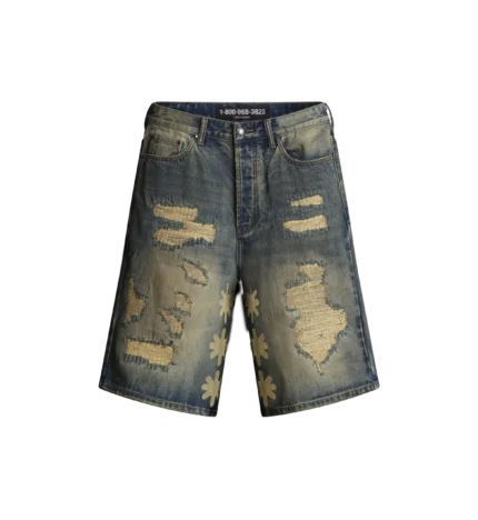 DSTRY Denim Short (BONE)