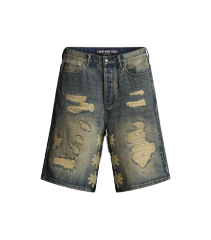 DSTRY Denim Short (BONE)