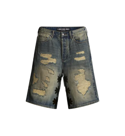 DSTRY Denim Short (Black)