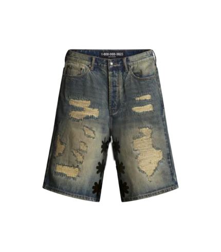 DSTRY Denim Short (Black)